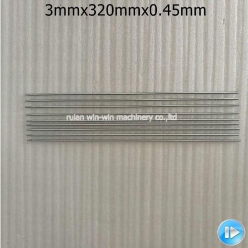 3mmx320mm Wire diameter 0.45mm spiral extension Spring use for side sealingmachine