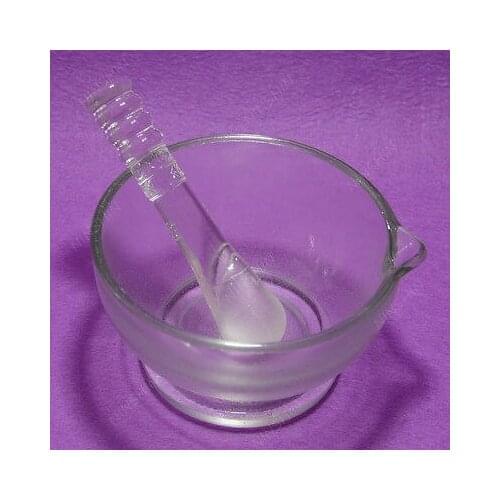 Glass Mortar,120mm Glass Mortar and Pestle,Quality Item