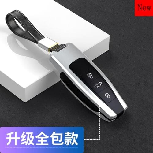 High-Quality Aviation Aluminium Alloy Car Smart Key Case Cover for Audi A6l A7 A8 A5 Car Accessories