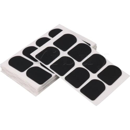 Yibuy 160pcs Mouthpiece Patches Pads for Orchestra DIY Parts 0.8mm Type 2