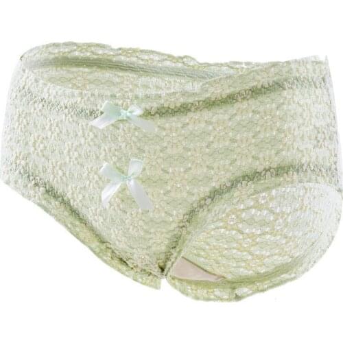 French Bubble Three-dimensional Pear Flower Design Waist Ladies Underwear Fresh Girl Bow Briefs