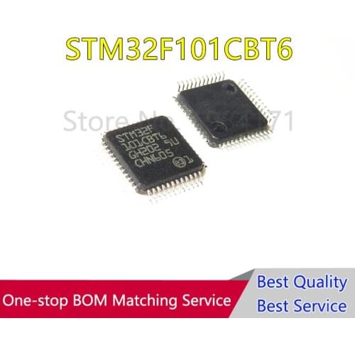 2Pcs STM32F101CBT6 STM32F101C8T6