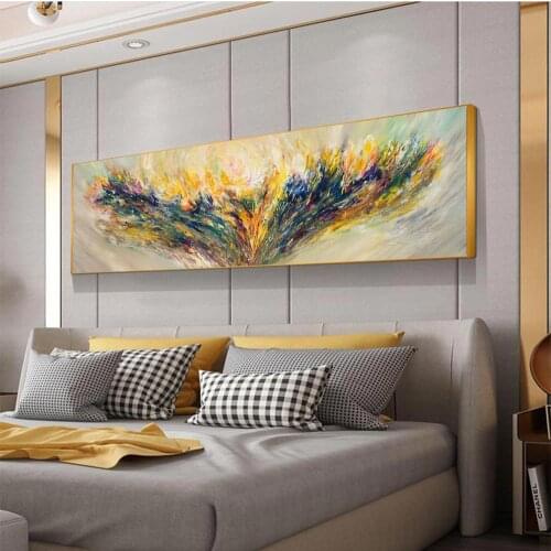 Colorful Flower Pictures Abstract Poster Canvas Panting Posters And Prints Wall Art For Living Room Home Decoration Posters