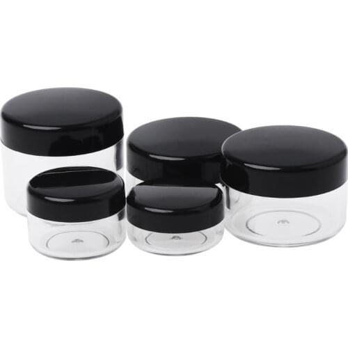 Makeup Jar Mini Sample Bottle Travel Cosmetic Pot Face Cream Container Nail Box