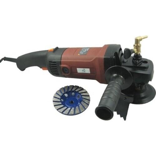 Electric angle grinder wet used portable grinding machine