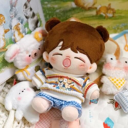 Cosmile The dog fleece loose Clothes Clothing costume fit for 15cm 20cm plush Doll toy stuffed cute lovely cosplay cos gift