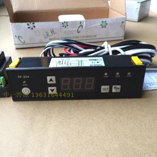 Shangfang SF-204 display cabinet temperature controller Freezer refrigerator electronic temperature controller SF-204 thermostat