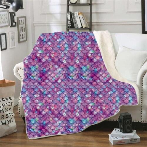 3D Printed Beauty Sherpa Blanket Velvet Plush Throw Fleece Blanket Bedspread Couch Sofa Quilt Cover Bedding Outlet Dropshi