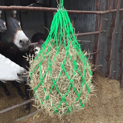 Slow Feed Horse Hay Bag Equestrian Fodder Bags For Horse Room Feeding Bag Riding Hay Sack Racing Equipment Equitation