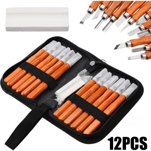 12 Pcs of Beginner Wood Carving Tools Kit,Best carving tool