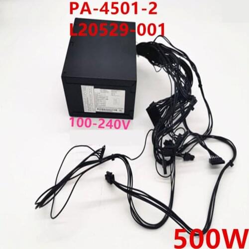New Original PSU For HP 80plus Bronze 500W Power Supply PS-4501-2 L20529-001 L84091-001