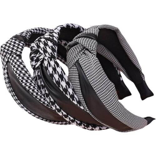 New Fashion Women Cross Hairband Casual Lady Colorful Hair Hoop Turban Adult Hair Accessories