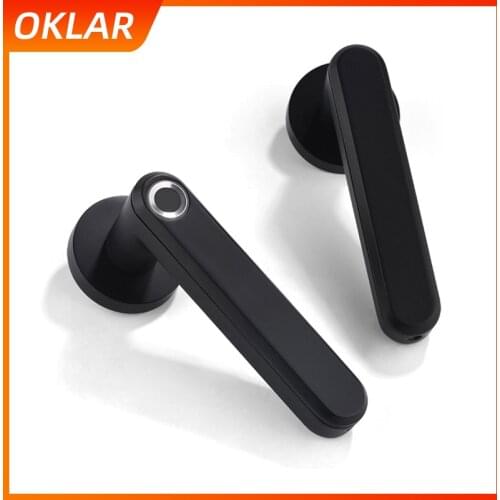 OKLAR Smart door lock With Biometric Fingerprint Lock Electronic door lock indoor for home office Zinc alloy Privacy protection
