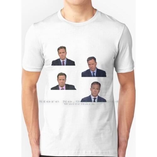 Perplexed Jake Tapper T Shirt 100% Pure Cotton Jake Tapper Tapper Cnn Cnn Journalist Cnn Anchor Cnn News Anchor Cnn News News