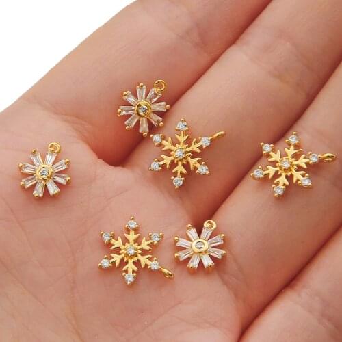 Luxury Snowflake/ Eight Petals Pendant Necklace Earrings for Women 2021 New Trend Engagement Wedding Jewelry Set Wholesale