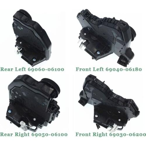 Front Rear Left Right Door Lock Actuators For Toyota For Lexus ES350 69040-06180 69030-06200 69060-06100 69050-06100
