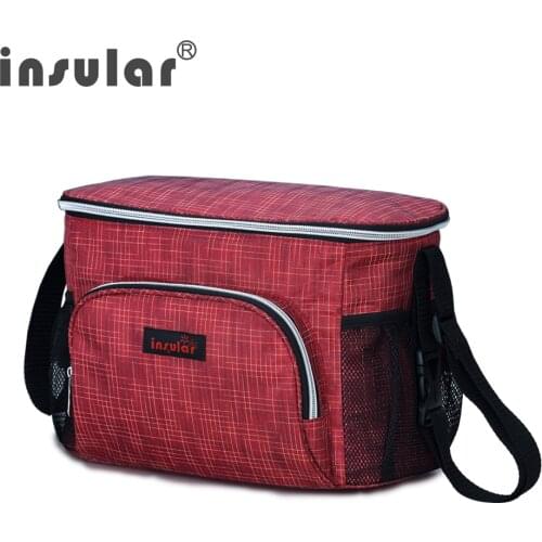 Inner Liner Waterproof Maternal and baby out tote bag lattice Mummy bag Baby stroller bag Multi-function Maternity diaper bag