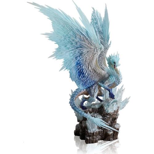 Japan Game Monster Hunter World:iceborne Figure Bingzhou PVC Models Hot Dragon Action Figure Decoration Toy Model