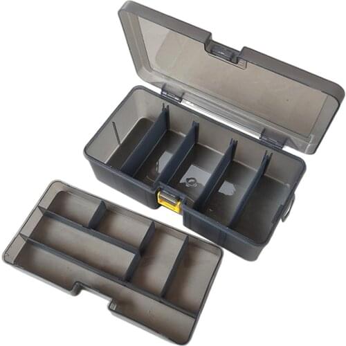 Fishing Tool Box Storage Case Multifunctional Double-layer Portable Accessories Lure Hook Fishing Tackle Box For Home Fishing
