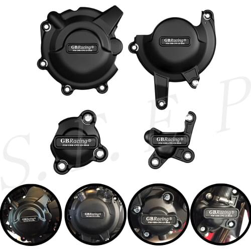 Motorcycle Engine Case Guard Protector Cover GB Racing For Honda CBR300R & CB300R 2015-2018 16 17