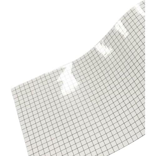 100cm Square Vinyl Transfer Tape with Grid Craft Application Paper Stickers