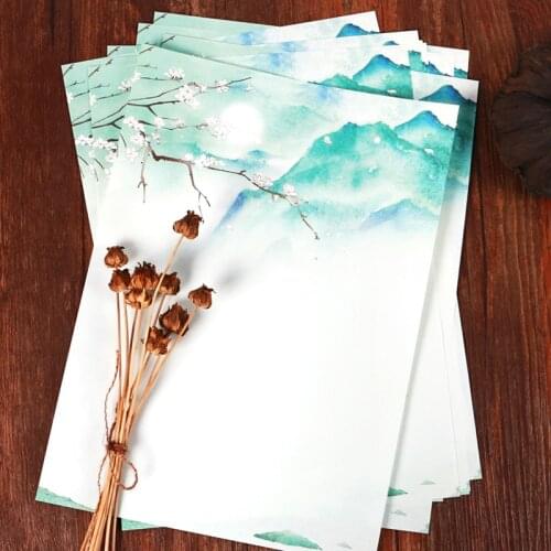 50PCS Writing Stationery Paper , Letter Writing Paper Letter Sets