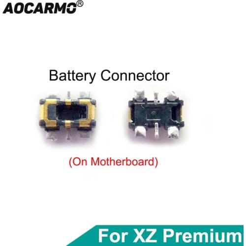 Aocarmo For Sony Xperia XZ Premium XZP G8142 G8141 On Motherboard Battery FPC Connector Clip Plug