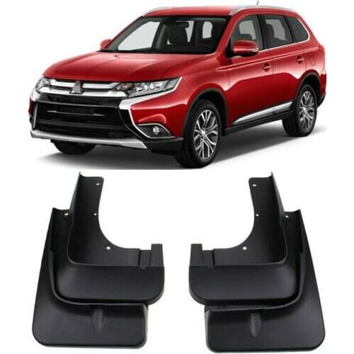 Car Mudguards For Mitsubishi Outlander 2015 2016 2017 2018 2019 Front Rear Mud Flaps Splash Guards Fender Flares Accessories