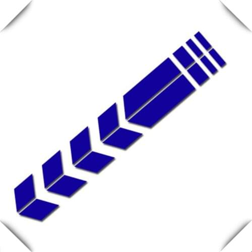 Motorcycle Waterproof Safety Warning Arrow Tape sticker for SUZUKI DR250R DJEBEL250XC 250SB DRZ400E DRZ400S SM