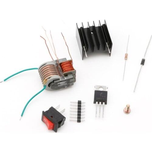 DIY Kit DC High Voltage Generator Inverter Electric Ignitor 15KV 18650 Battery -Y103