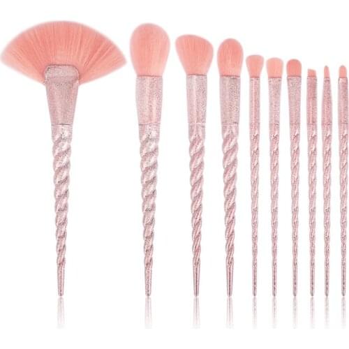 NEW 10 Pcs 1Pcs 5Pcs Thread Makeup Brushes Set Cosmetics maquillaje Makeup Tool Face Powder Eyeshadow Cosmetic Set