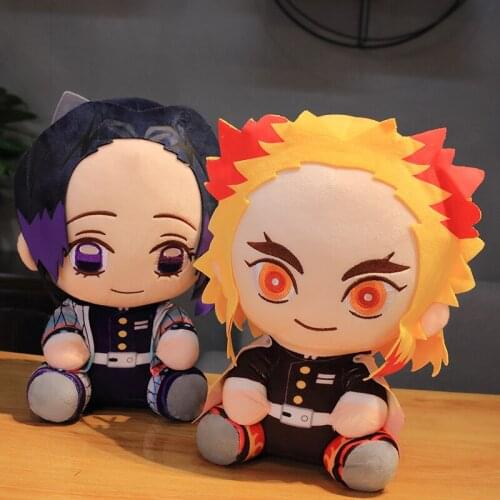 20/30cm Anime Cute Pillow Cushion Demon Slayer Manga Kimetsu No Yaiba Tanjirou Nezuko Cushion Pillow Stuffed Plush Toys