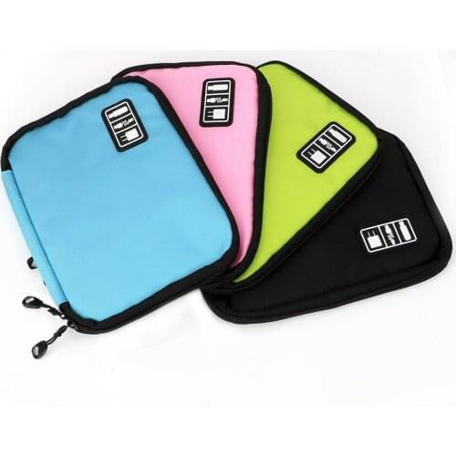 NICEYARD Portable 25*18cm Devices USB Cable Earphone Organizer Digital Gadget Storage Bag Tools Packaging Durable Tool Bag
