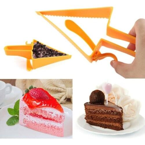 Adjustable Cake Divider Baking Tool Triangle Cake Knife Manual Cake Cutting Device Cake Cutting Birthday Party Supplies