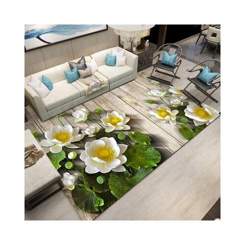 Christmas Decoration Chinese Style 3D Carpet Living Room Rugs Coffee Table Blanket Tea Room Zen Bedroom Yoga Mat Pad Custom