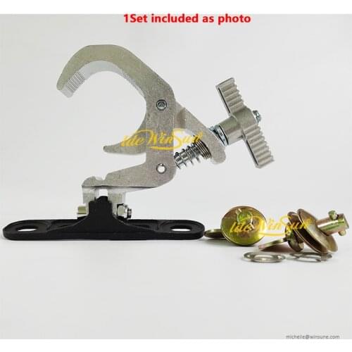 Fold Hook Stage Lighting Fold Clamp Aluminum Cast Steel Truss Folding Beam Light Fast Lock Hook Fireworks Machine