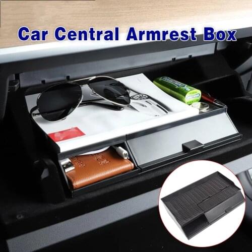 Car Central Armrest Box For Tesla Model 3 Anti-Slip Glove Box Partition interior accessories for TESLA MODEL three 2016~2021