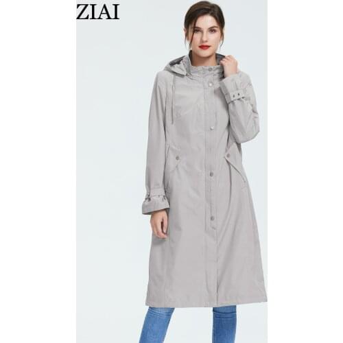 Ziai Women's Long Trench Coats