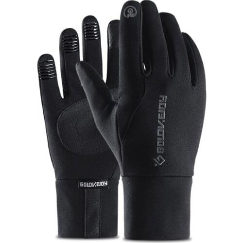 Touch screen winter gloves for men waterproof gloves winter zipper women riding windproof warm sports fleece skiing