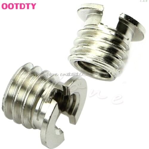 1Pc 1/4" To 3/8" Camera Screw Nut Adapter Tripod Converter Connecting Supports M12 dropship