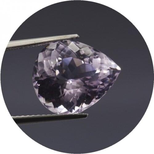8,91 ct Kunzite Pear Cut