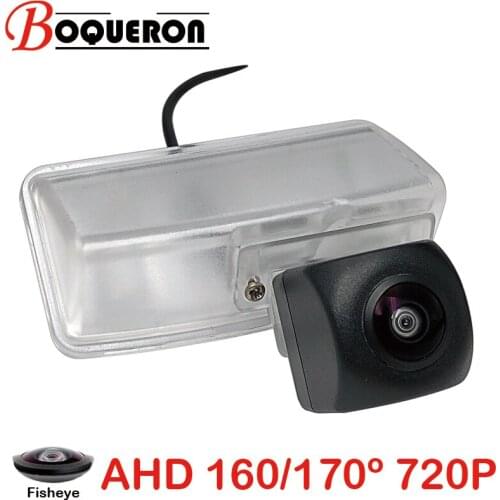 Fisheye 170 720P HD AHD Car Vehicle Rear View Reverse Camera For Toyota Avanza Noah Voxy Esquire Crown FAW Sirius Daihatsu Xenia