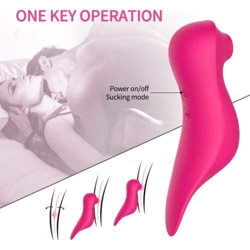Woodpecker Sucking Breast Massager Vibrating Clitoris Masturbator Women Vibrator Sex Sucking Toy