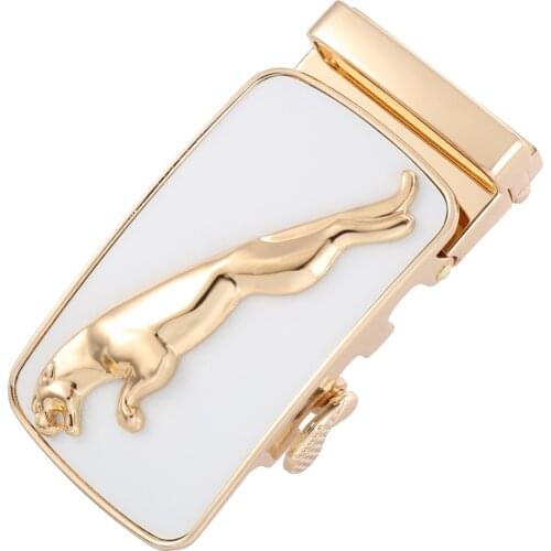 New Guan Pin Genuine Mens Belt Head, Belt Buckle, Leisure Belt Head Business Accessories Automatic Buckle Width 3.5CM LY187718