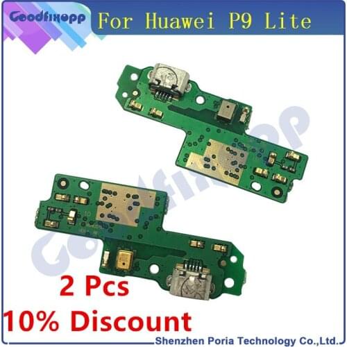 Original For Huawei P9 Lite USB Charging Port Flex Cable For Huawei P9 Lite Dock Connector Charger Replacement Phone Flex Cable