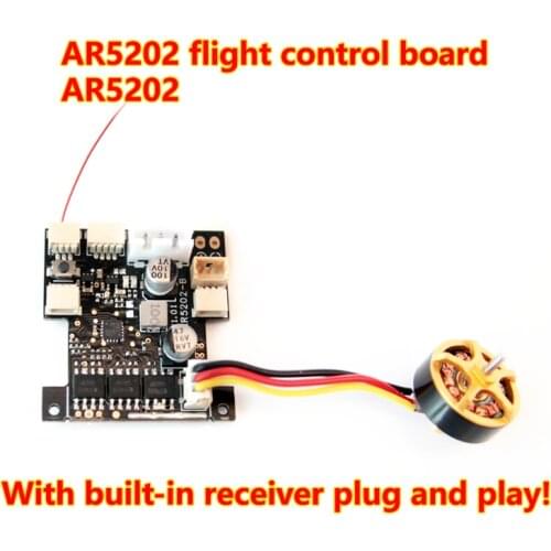 AR5202 Flight Control Board Integrated 4A Brushless ESC Compatible FU TABA SFHSS DS MX/2 Frsky D8 Receiver for DIY FPV Planes
