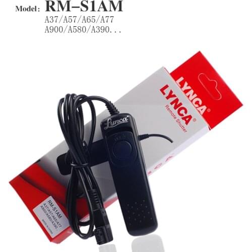 RM-S1AM Camera Remote Switch RM S1AM Shutter Release for sony Camera A900 700 350 A37 A55 A200 A33 SLR
