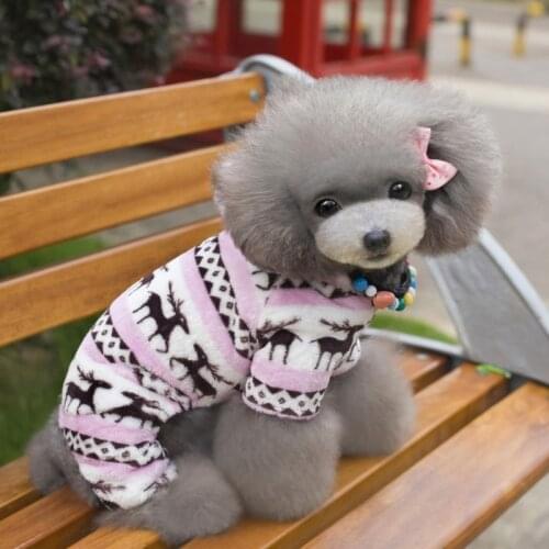 Warm Dog Sweater For Small Dog Windproof Soft Winter Pet Dogs Clothes Puppy Christmas Holiday Outfit Pet Products Pet Supplies