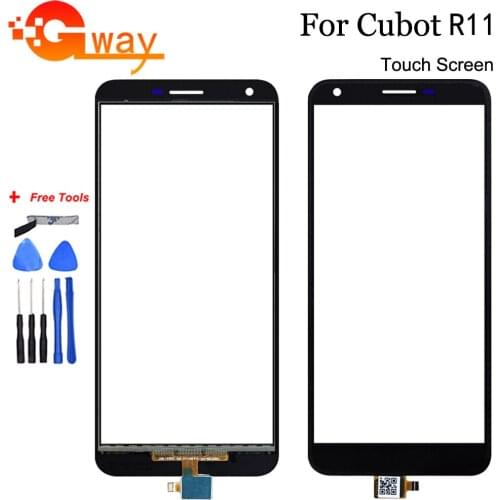 5.5" For Cubot R11 Touch Panel Touch Screen Digitizer Replacement For Cubot R11 Glass Sensor + Tools+Adhesive