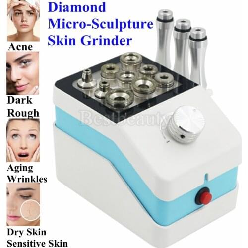 Micro-Current Diamond Face Lifting Machine For Skin Whitening Wrinkle Removal Beauty Care Home Use 2021 New Equipment